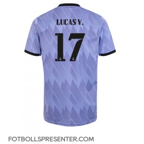 Real Madrid Lucas Vazquez #17 Borta Matchtröja 2022-23 Kortärmad
